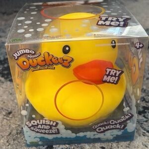 Jumbo Squishy Yellow Duck Toy - Try Me